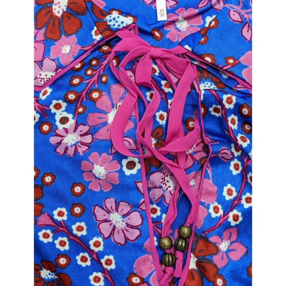 Free People Daisy Jane Floral Shift Dress - Picture 12 of 16